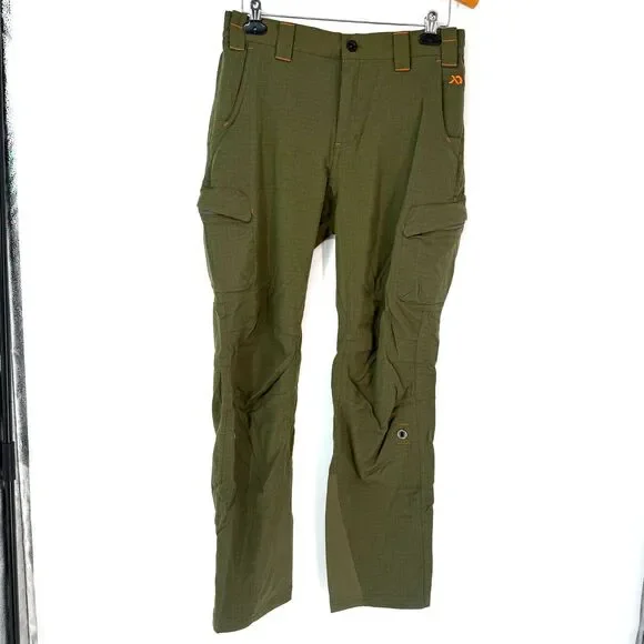 First Lite Obsidian Wool Green Pants Outdoor Hunting Tactical Camp Women Size L - Picture 1 of 14